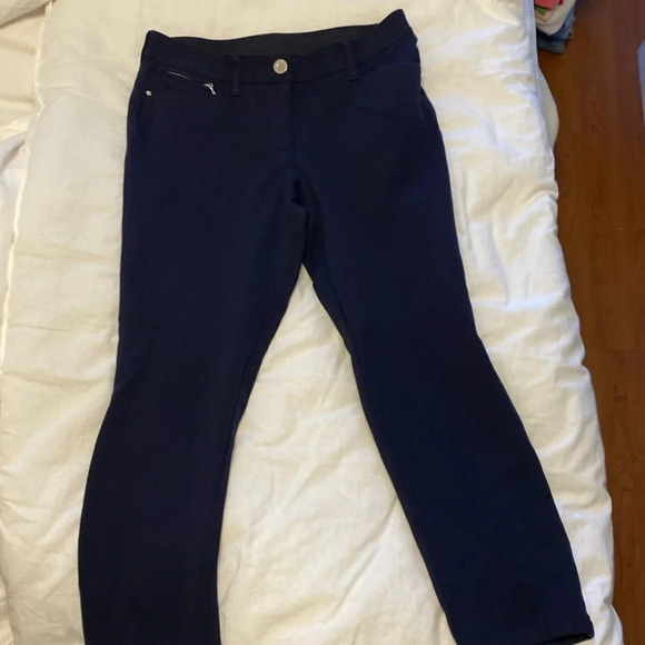 Chicos Navy Blue Pants - Picture 3 of 10